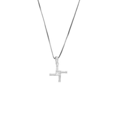 Grá Collection St Brigits Cross Pendant Sterling Silver